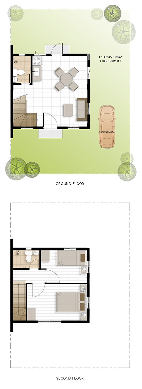 Bella Floor Plan House and Lot in Calbayog