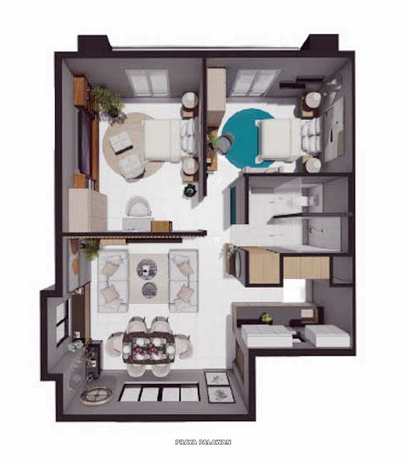 Praya Condo Unit Floor Plan Praya