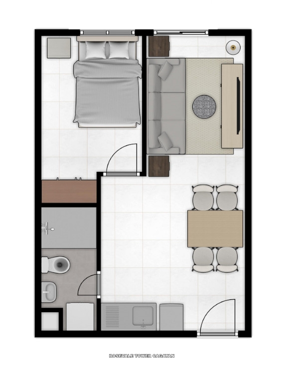Rosevale Condo Unit Floor Plan Rosevale