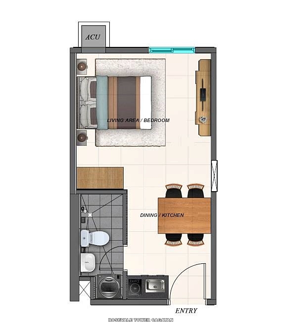Rosevale Condo Unit Floor Plan Rosevale