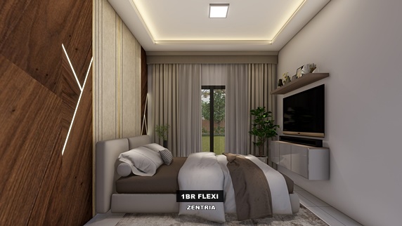 1br-flexi Condo for Sale in Tagaytay City Zentria Condominiums